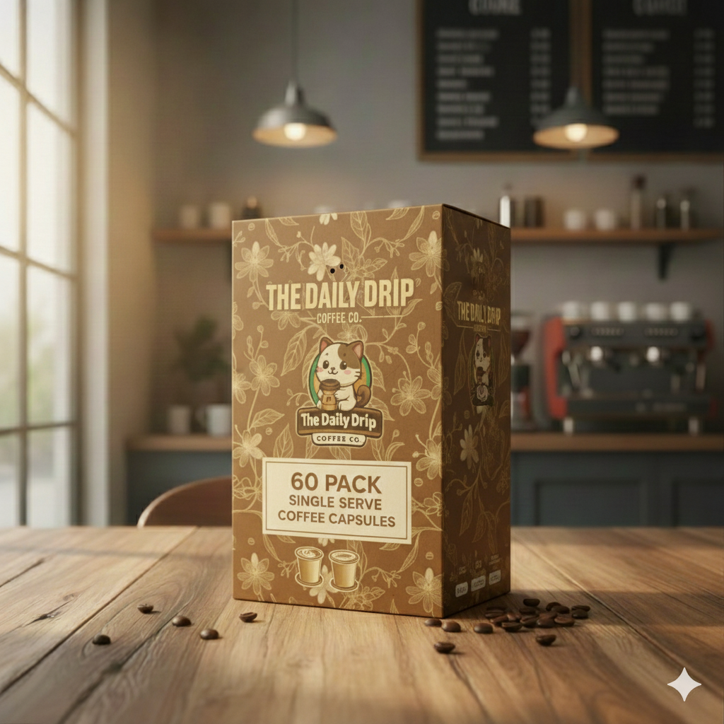 60 Pack Single Serve Coffee Capsules