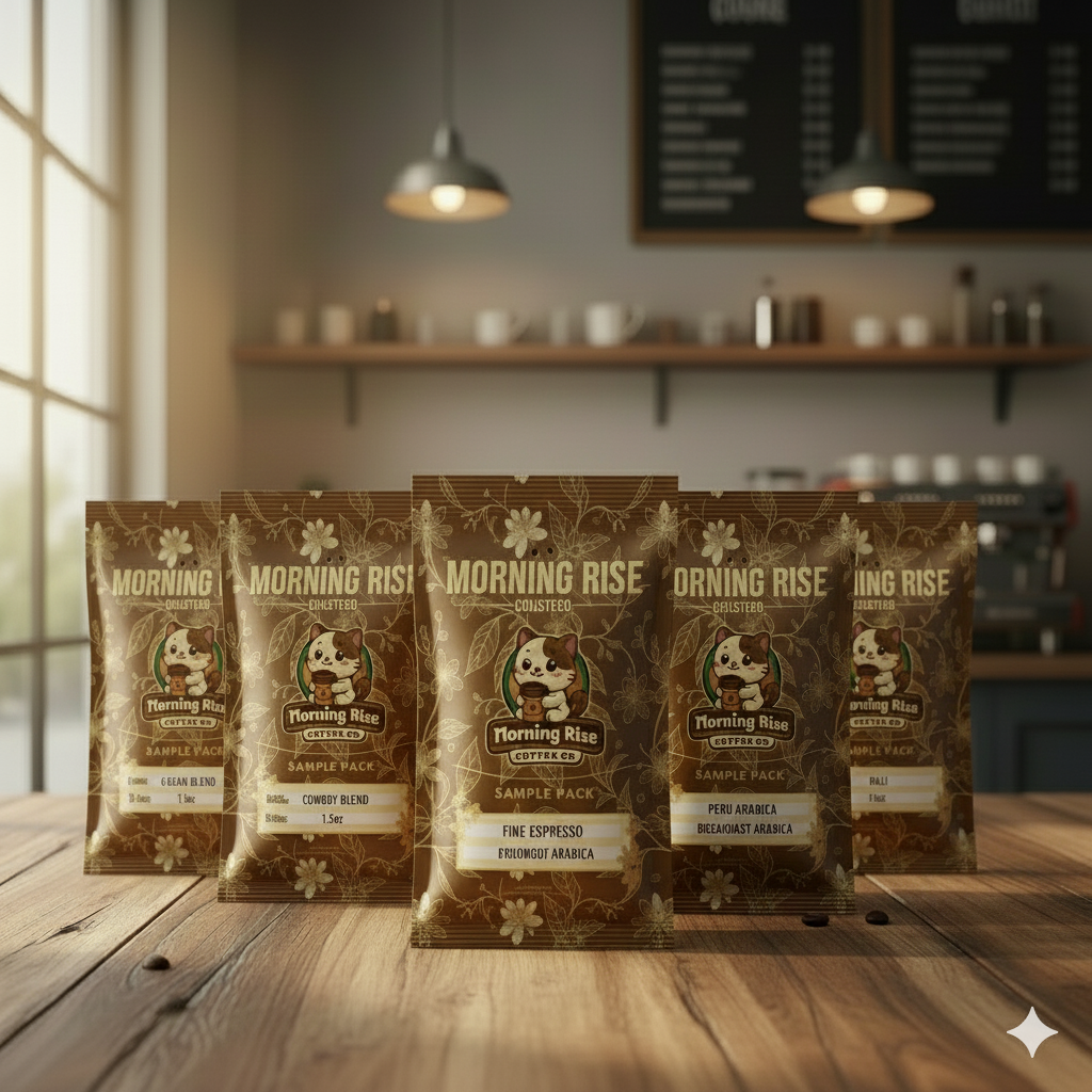 Best Sellers Sample Pack: (6Bean, Cowboy, Breakfast, Peru, Mexico, Bali)